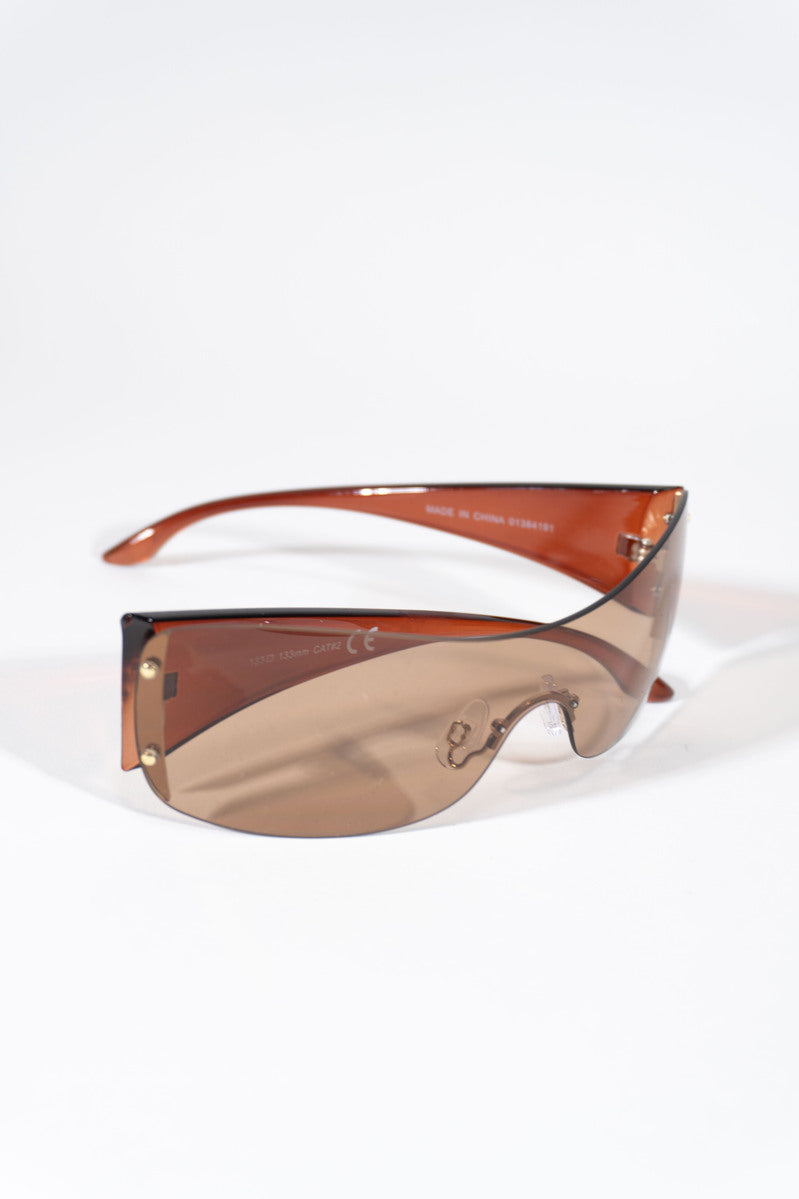 Clear Aviator Sunglasses - Image 3