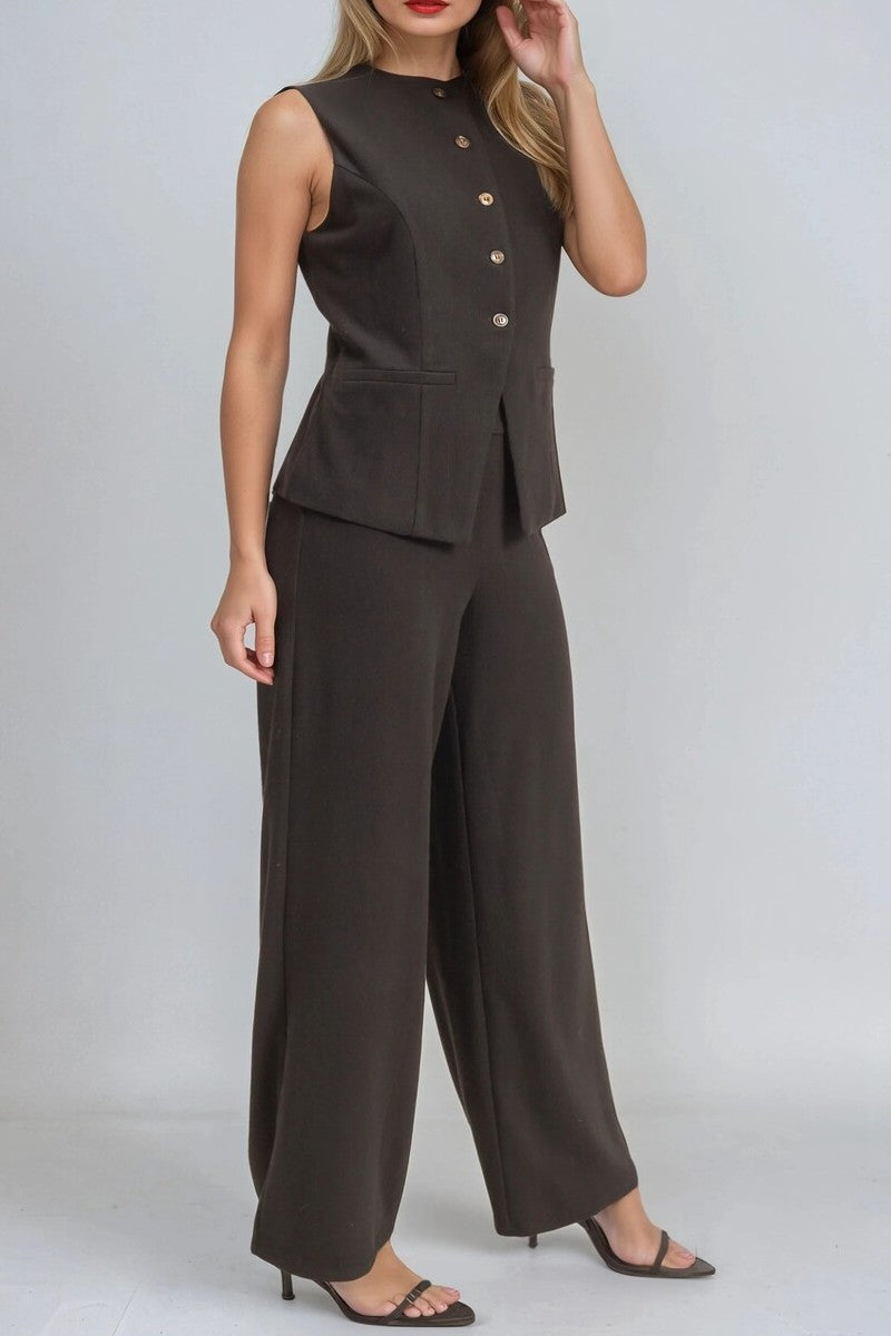 Knit Vest & Pant Set - Image 2