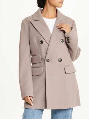 Twill Blazer Stone