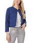 Quilted Collarless Jacket - Image 6