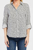 Elisa Tab Sleeve Button Down Shirt Single Chest Pocket - Image 4