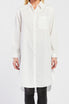 Quinton Long Sleeve Button Down Poplin Tunic - Image 4