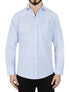 Windowpane Checkered Dress Shirt in Grey - Image 8