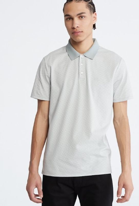 SS SMOOTH COTTON MINI GEO POLO - Image 5