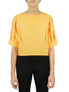 Cropped Tie Back Blouse - Image 8