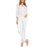 Marilyn Straight Jean in Optic White - Image 4