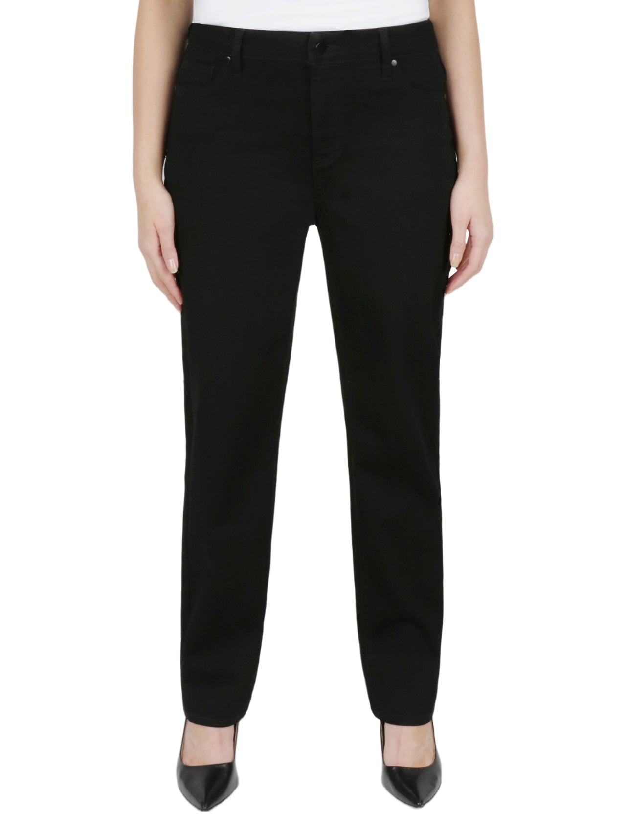 Plus Straight Leg Jeans - Image 2