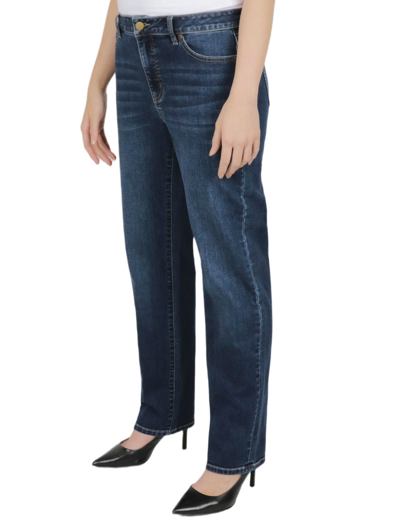 Plus Straight Leg Jeans - Image 6