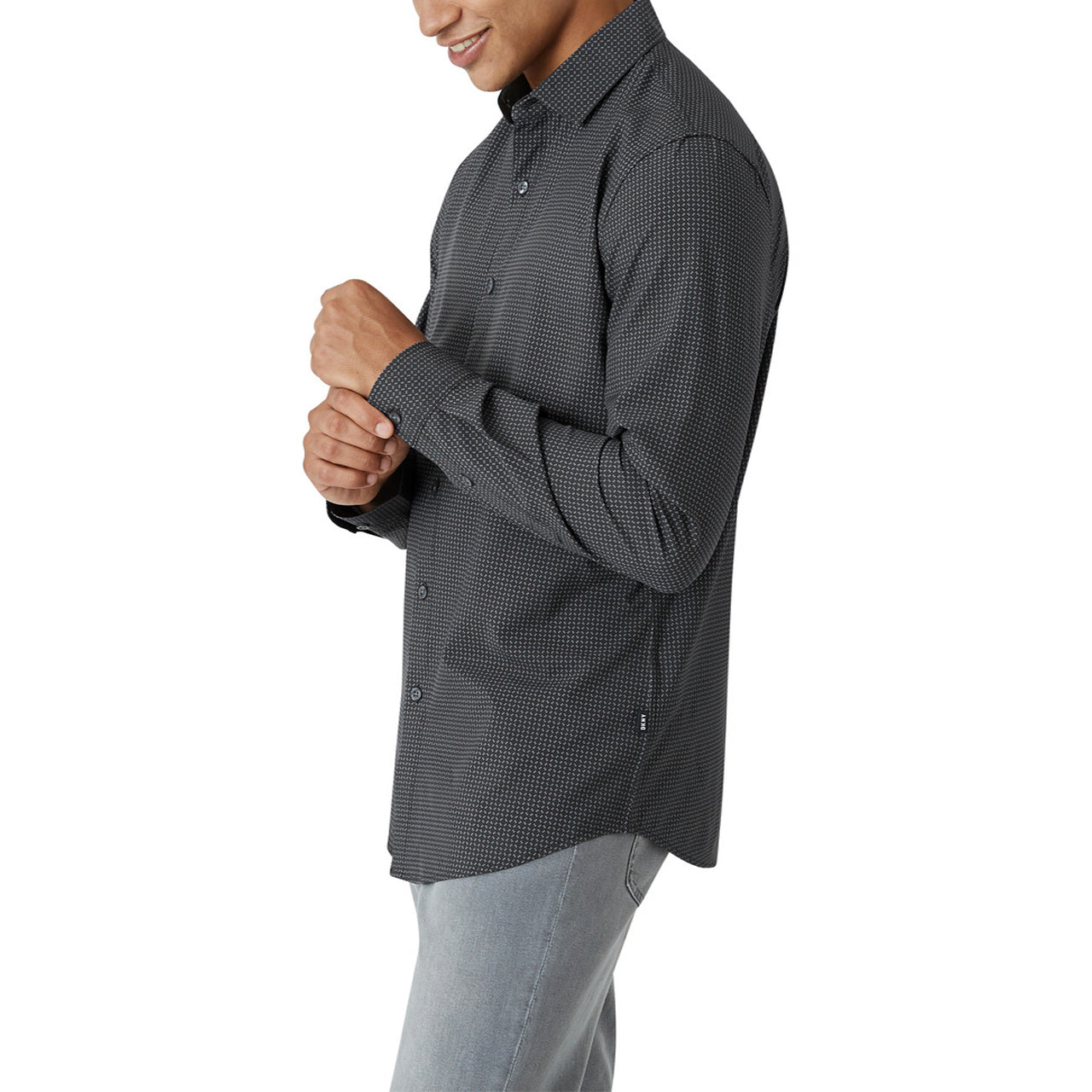 Walden Button Front Long Sleeve Shirt - Image 10