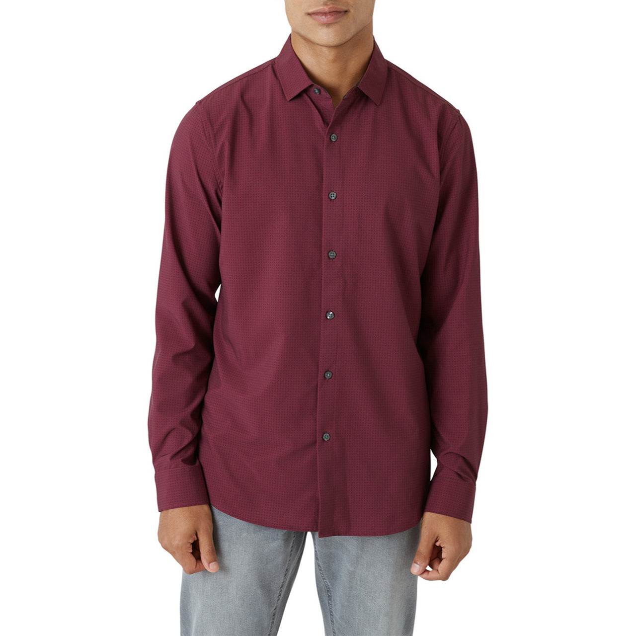 Walden Button Front Long Sleeve Shirt - Image 2