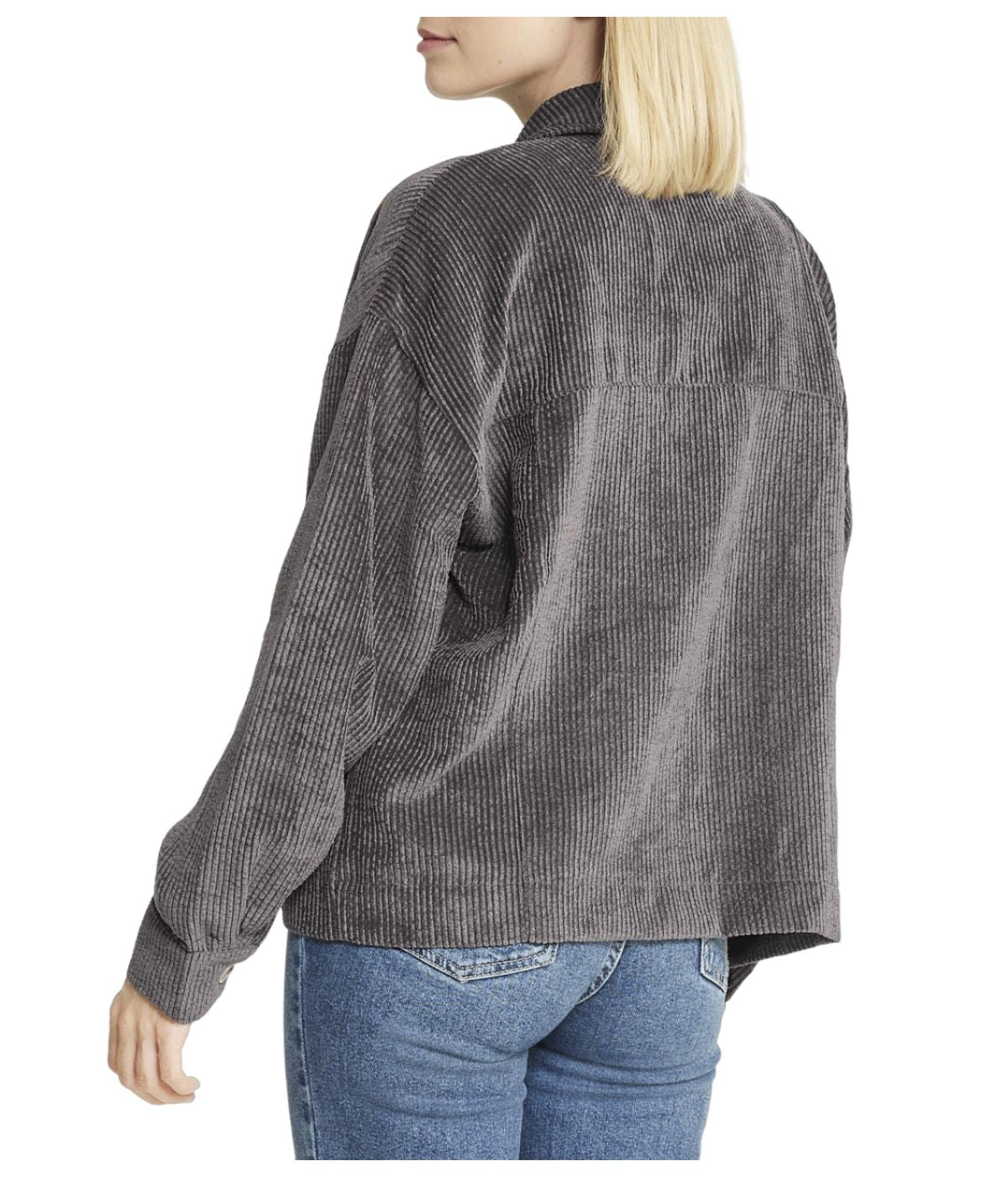 Velvet Corduroy Shacket - Image 2