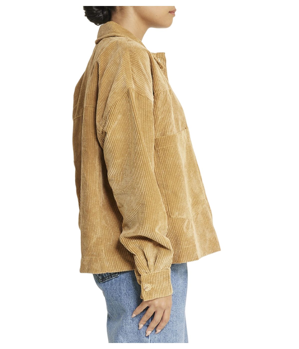 Velvet Corduroy Shacket - Image 8