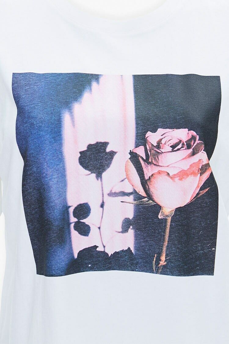Plus Size Rose Tee - Image 3