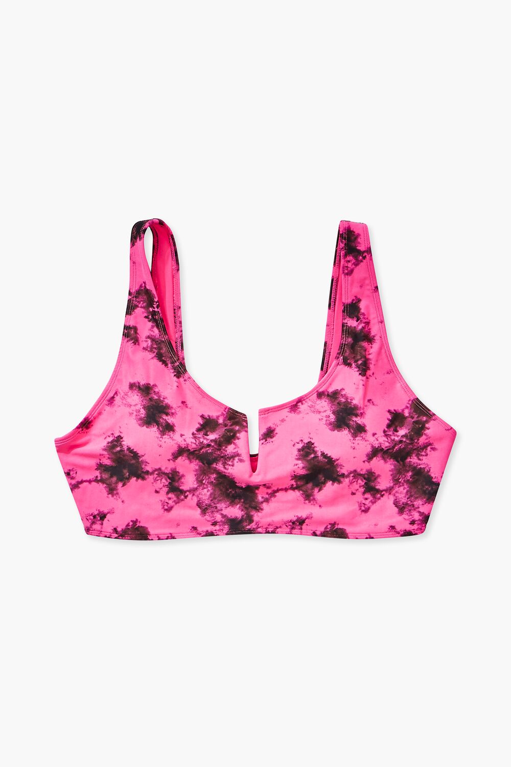 Plus Size Tie-Dye Bikini Top - Image 4