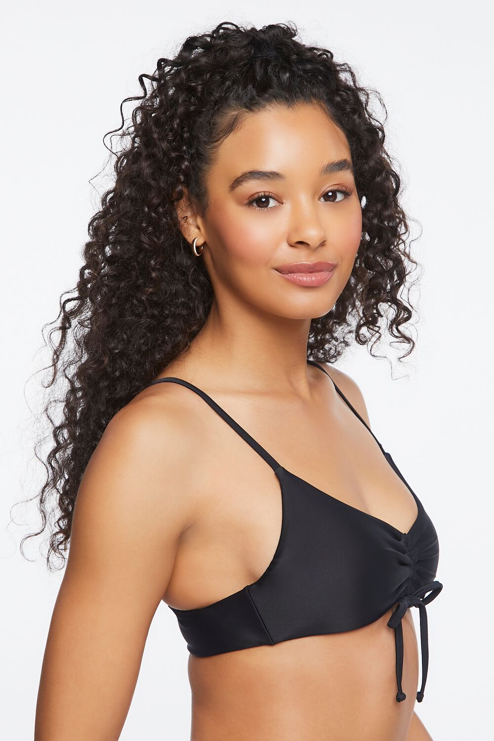 Ruched Bralette Bikini Top - Image 2
