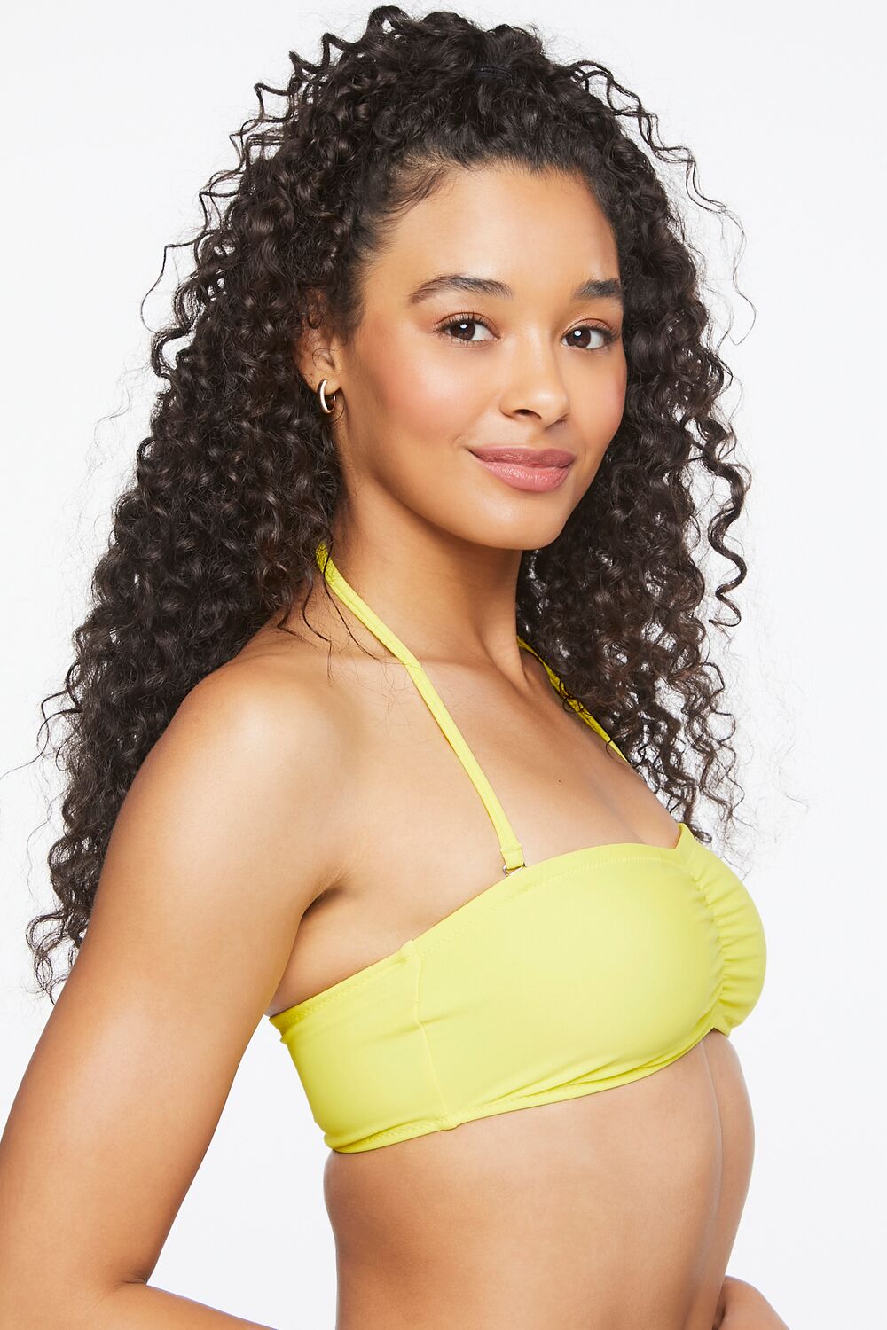 Ruched Bandeau Bikini Top - Image 2