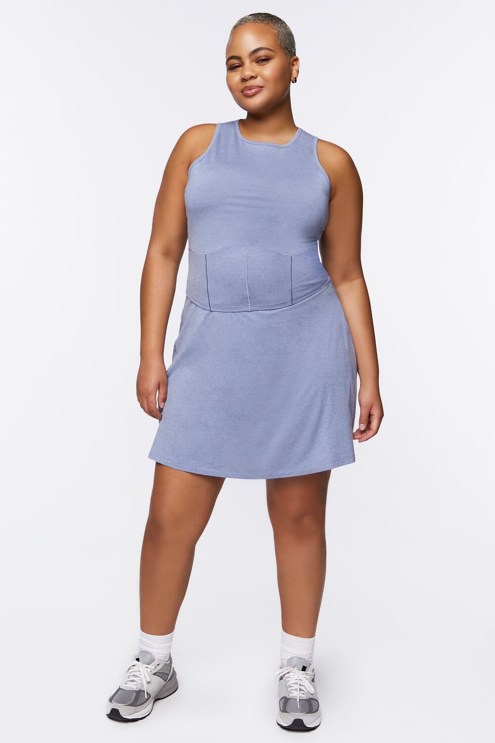 Plus Size Active Cropped Tank Top - Image 9