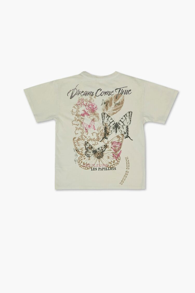Girls Dreams Come True Graphic Tee (Kids) - Image 2