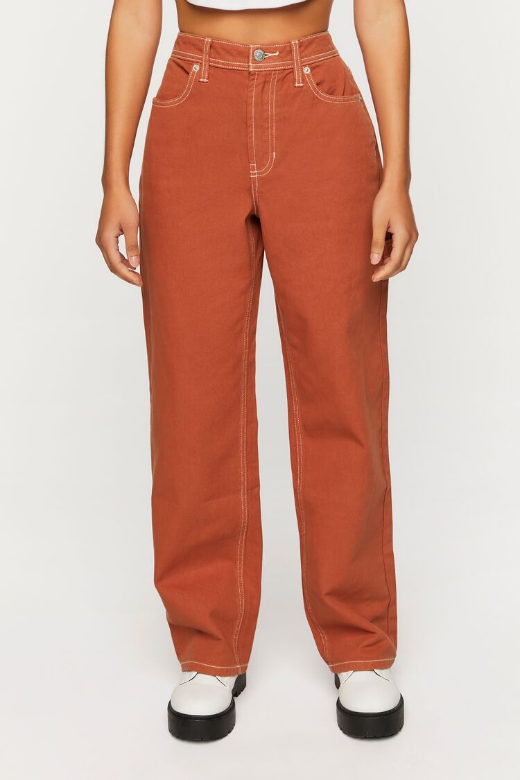 High-Rise Carpenter Dad Jeans - Image 8