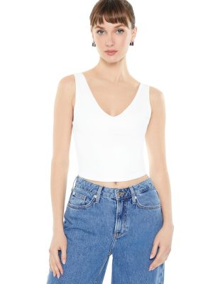 Sculpt Shape Cropped Tank Top
