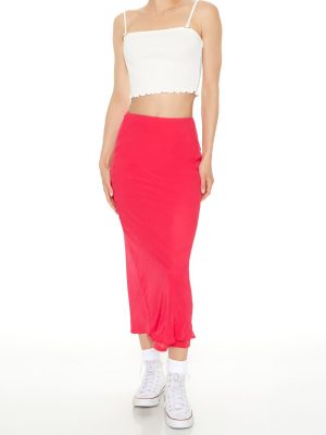 Chiffon Midi Skirt