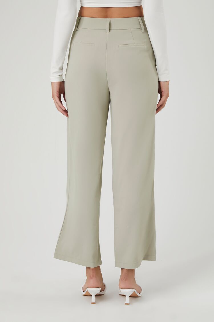 High-Rise Wide-Leg Trousers - Image 4