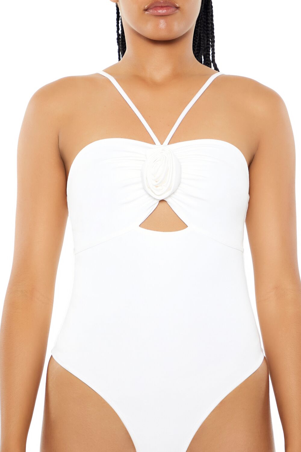 Rosette Cutout Bodysuit - Image 4