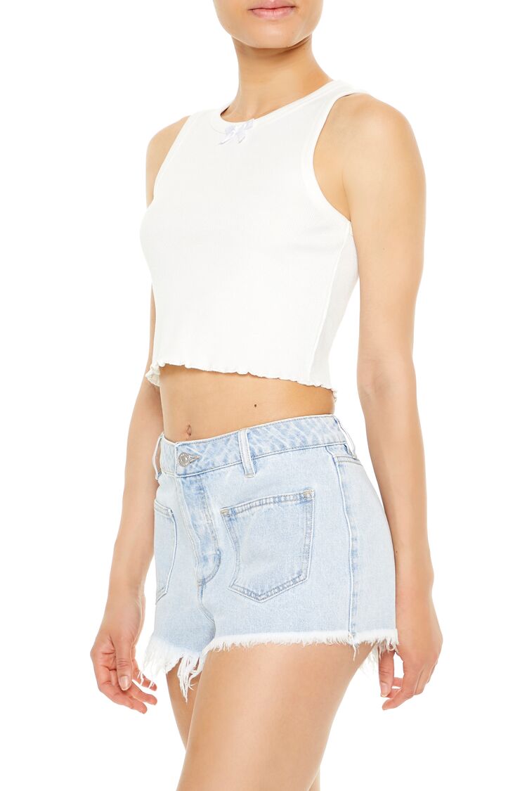 Lettuce-Edge Bow Tank Top - Image 2