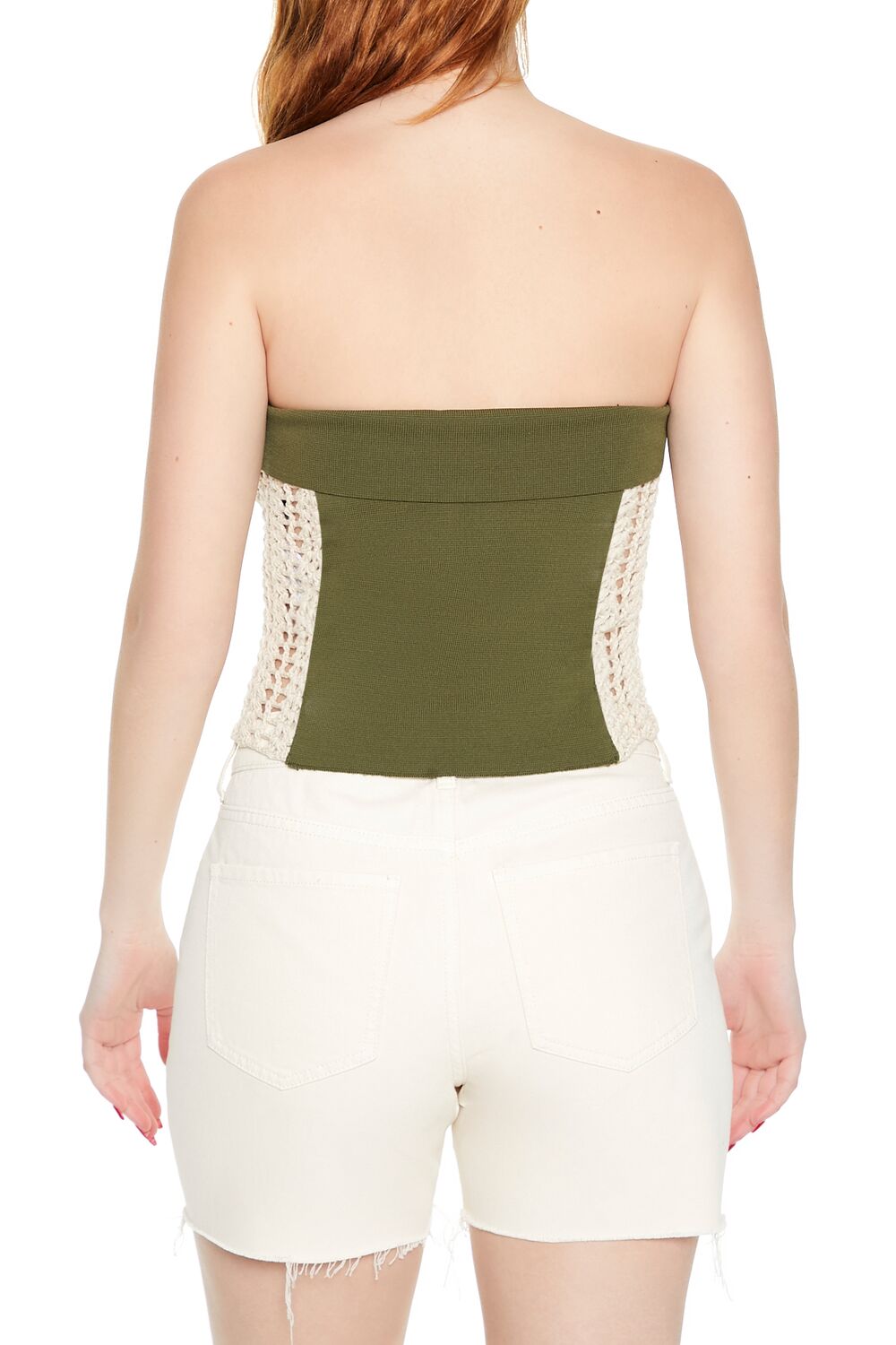 Crochet-Trim Tube Top - Image 5