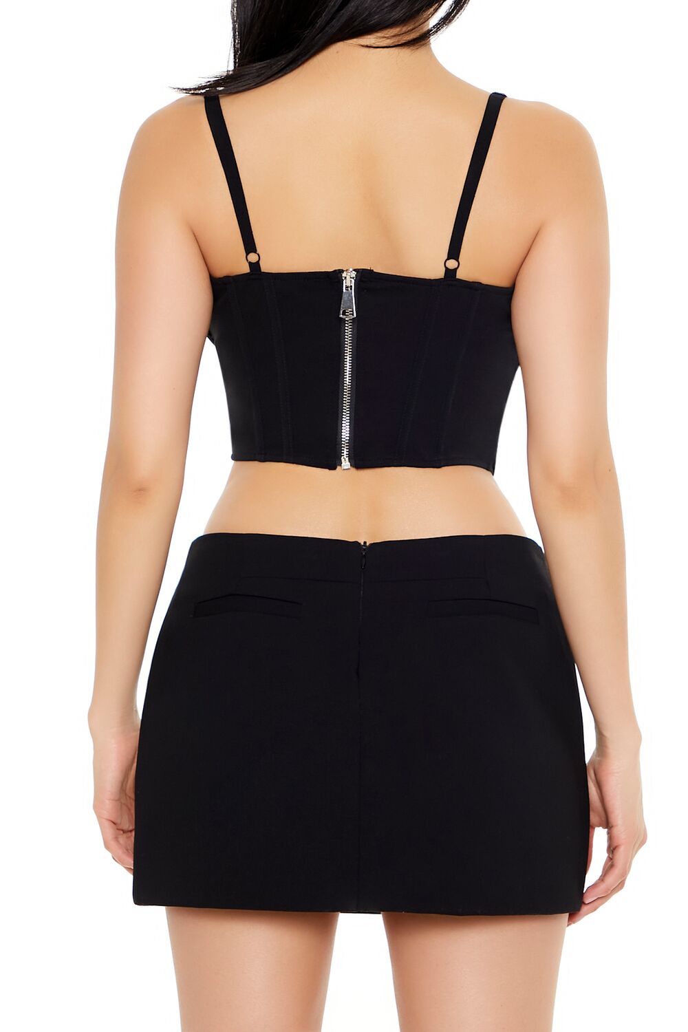 Mesh Bustier Cropped Cami - Image 6