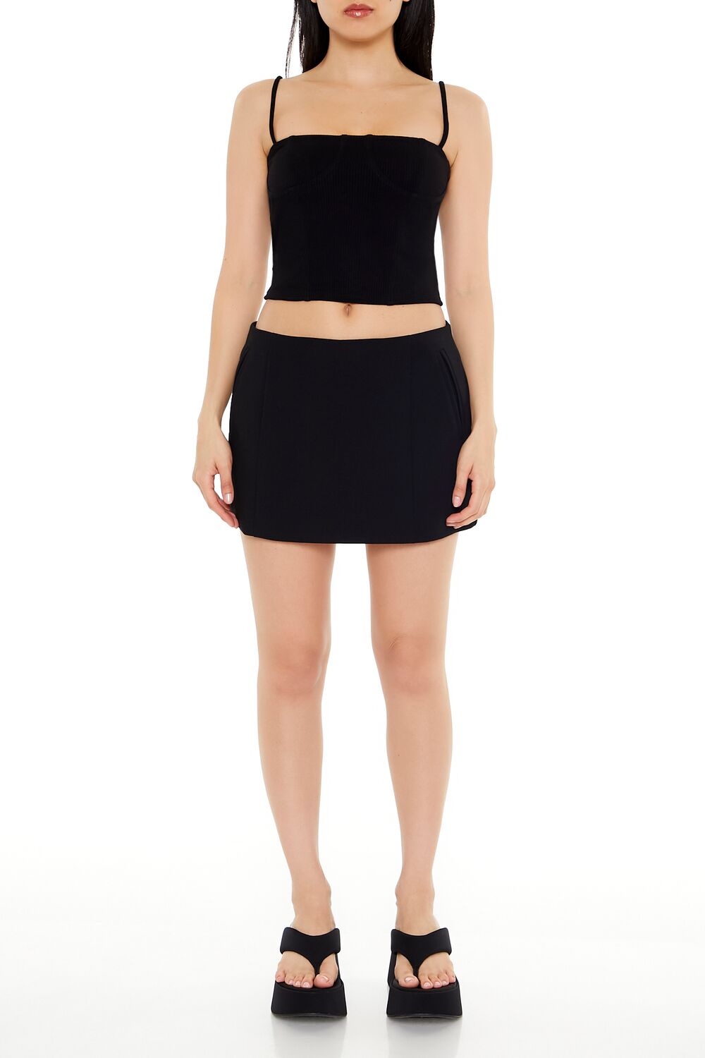 Bustier Cropped Cami - Image 2