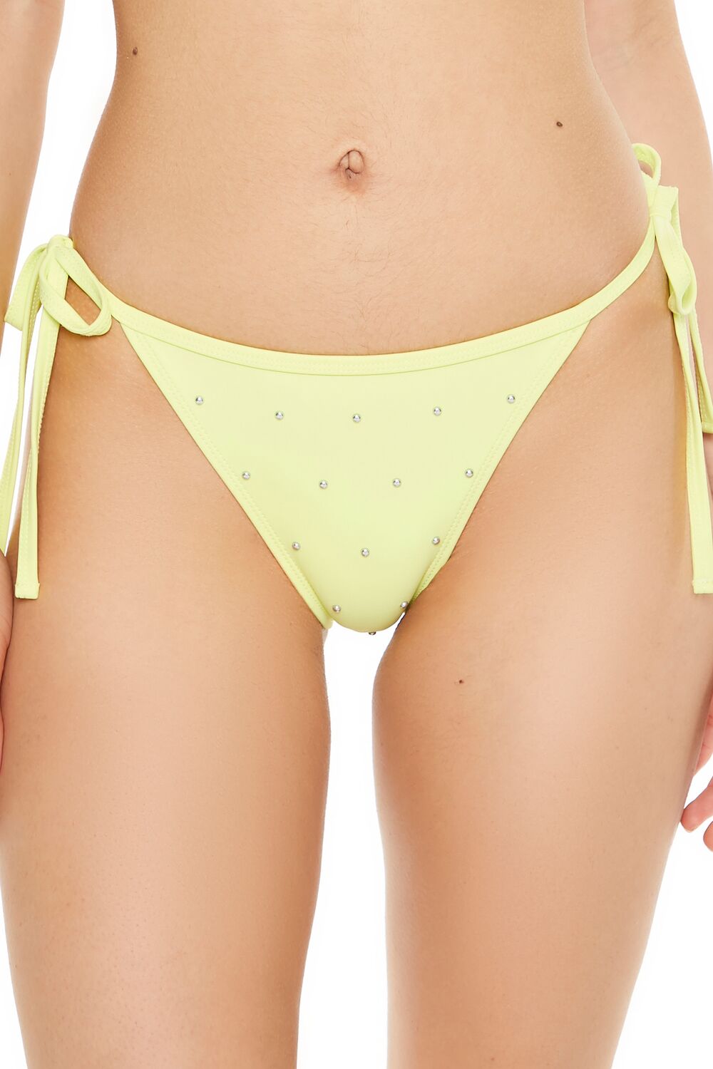Studded String Bikini Bottoms - Image 2