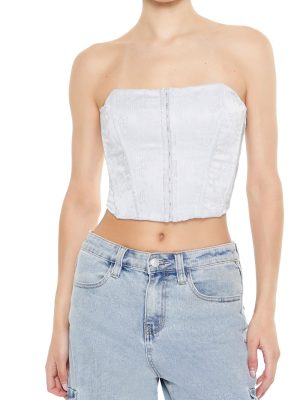 Floral Corset Tube Top