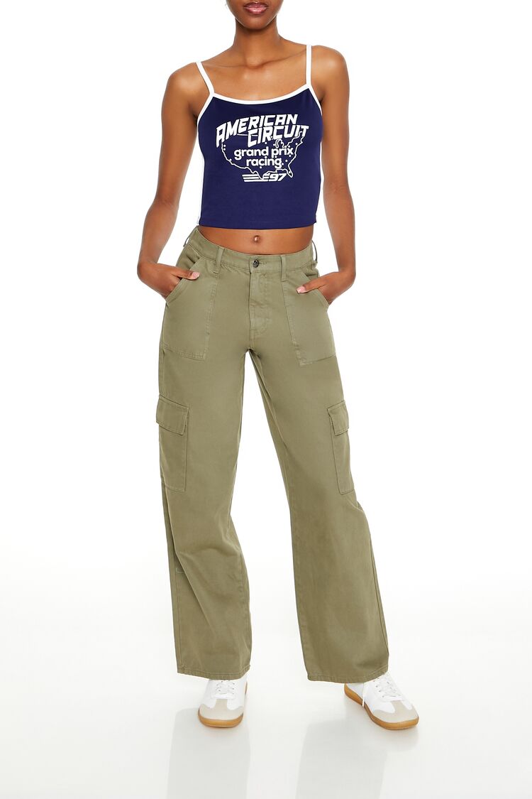 American Circuit Cropped Cami - Image 2