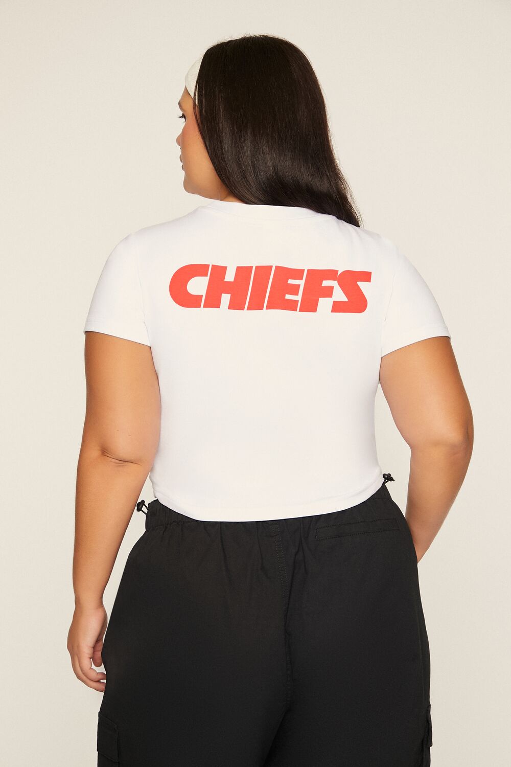 Plus Size Kansas City Chiefs Baby Tee - Image 5