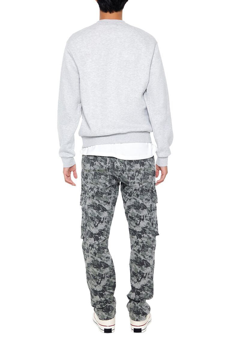Camo Drawstring Cargo Pants - Image 4