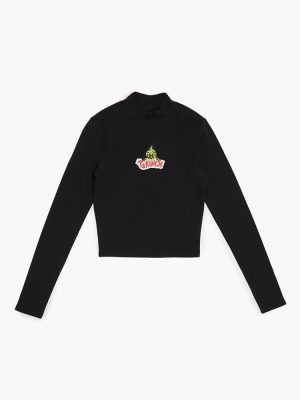 Embroidered The Grinch Top