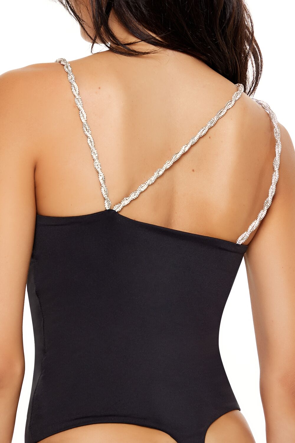 Contour Sculpt Metallic-Strap Bodysuit - Image 5