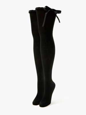 Bow Over-the-Knee Socks