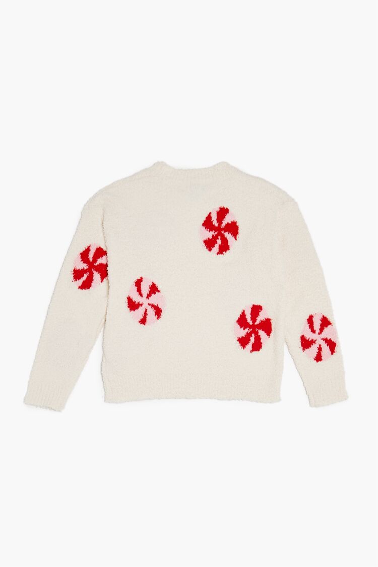 Girls Peppermint Candy Sweater (Kids) - Image 2