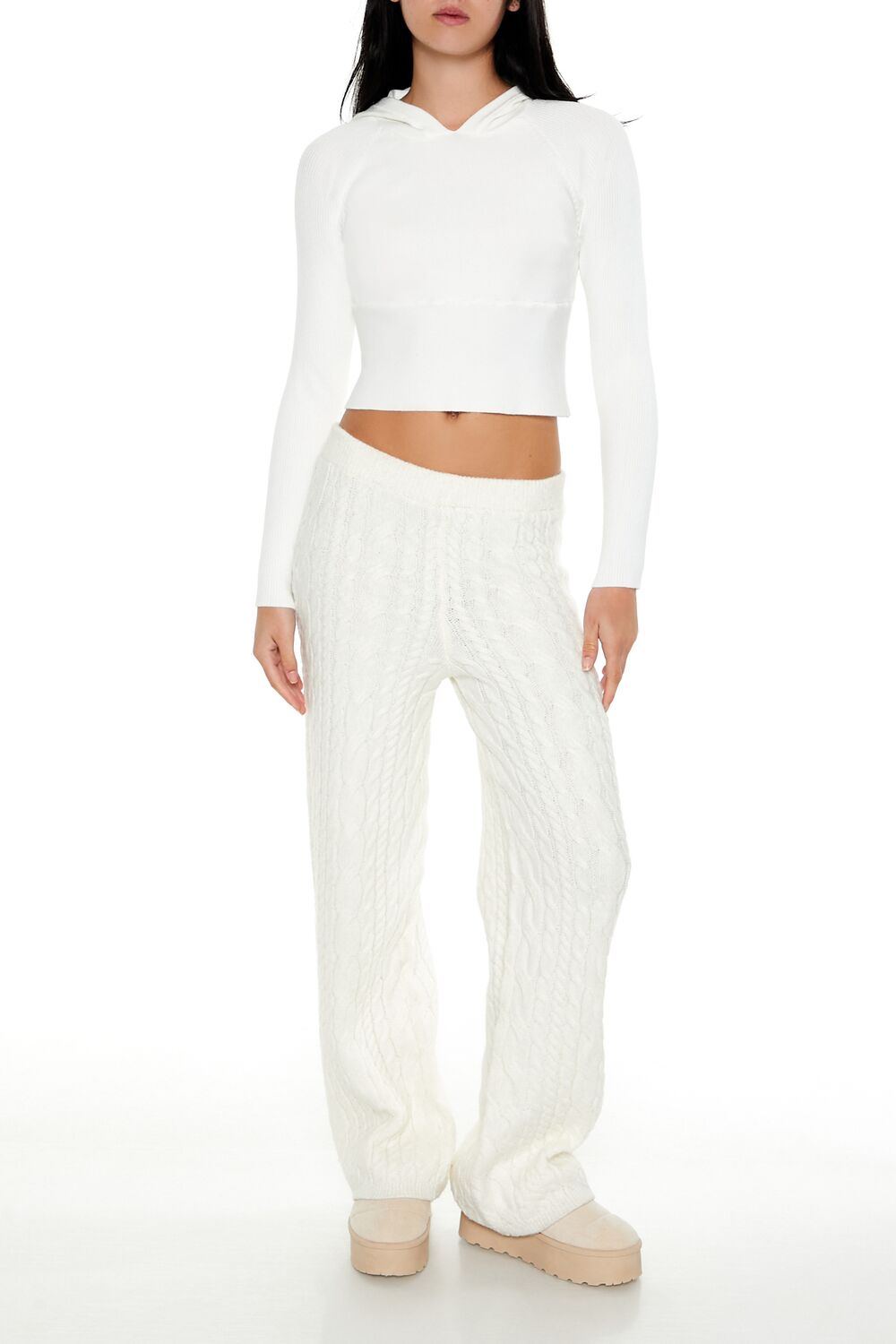 Hooded Raglan Sweater - Image 2