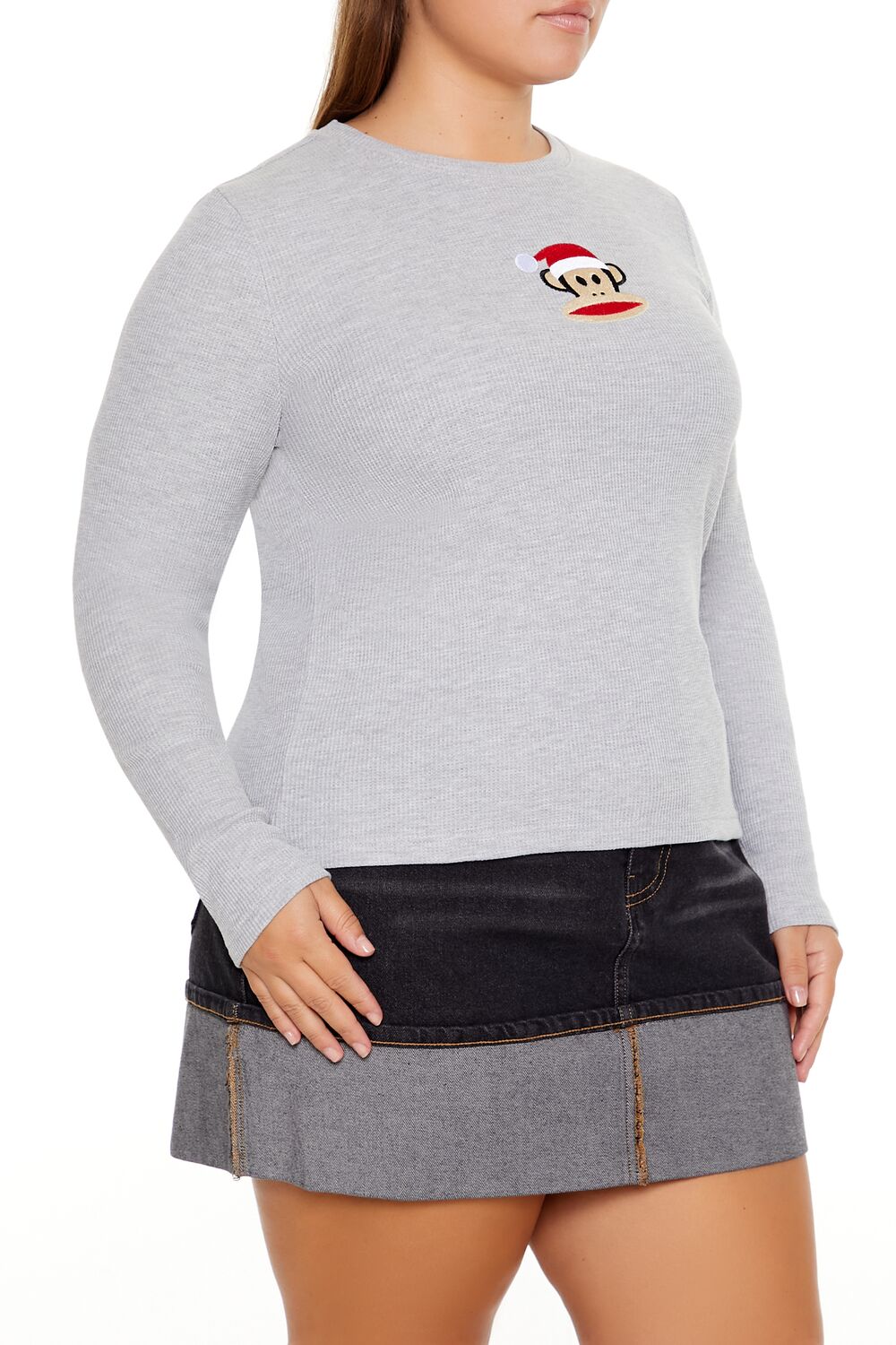 Plus Size Paul Frank Thermal Top - Image 4