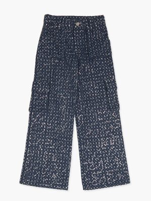 Girls Tweed Cargo Pants (Kids)