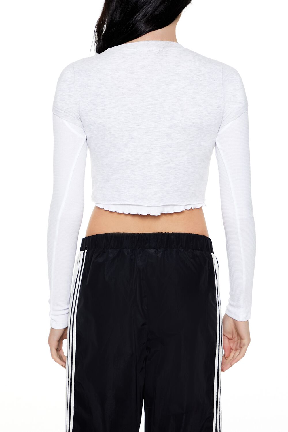 New York 89 Cropped Combo Tee - Image 5