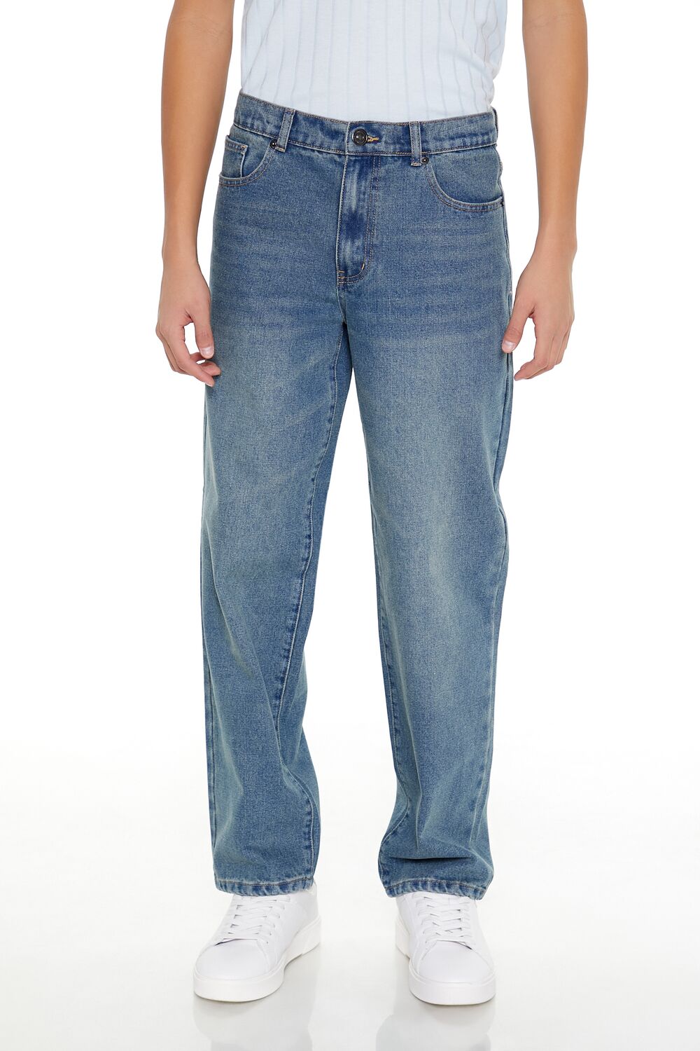 Mid-Rise Straight Jeans - Image 2