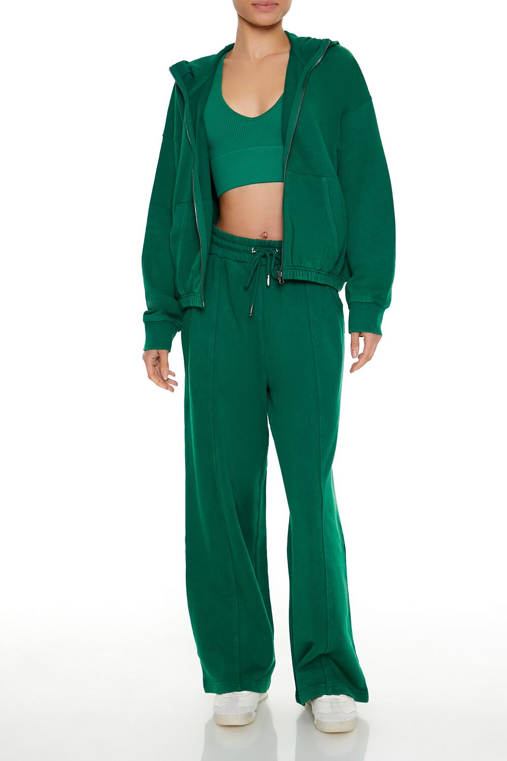 Active French Terry Zip-Up Hoodie - Image 7