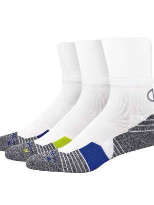 Champion Men's 3 Pack Ankle Socks