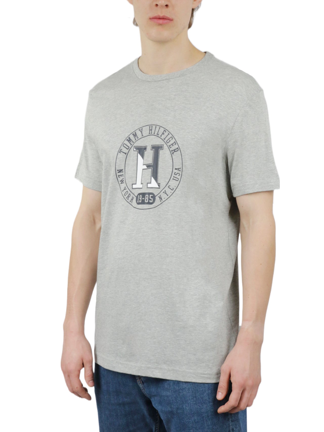 Short Sleeves Cotton Graphic Crew Neck - Image 7