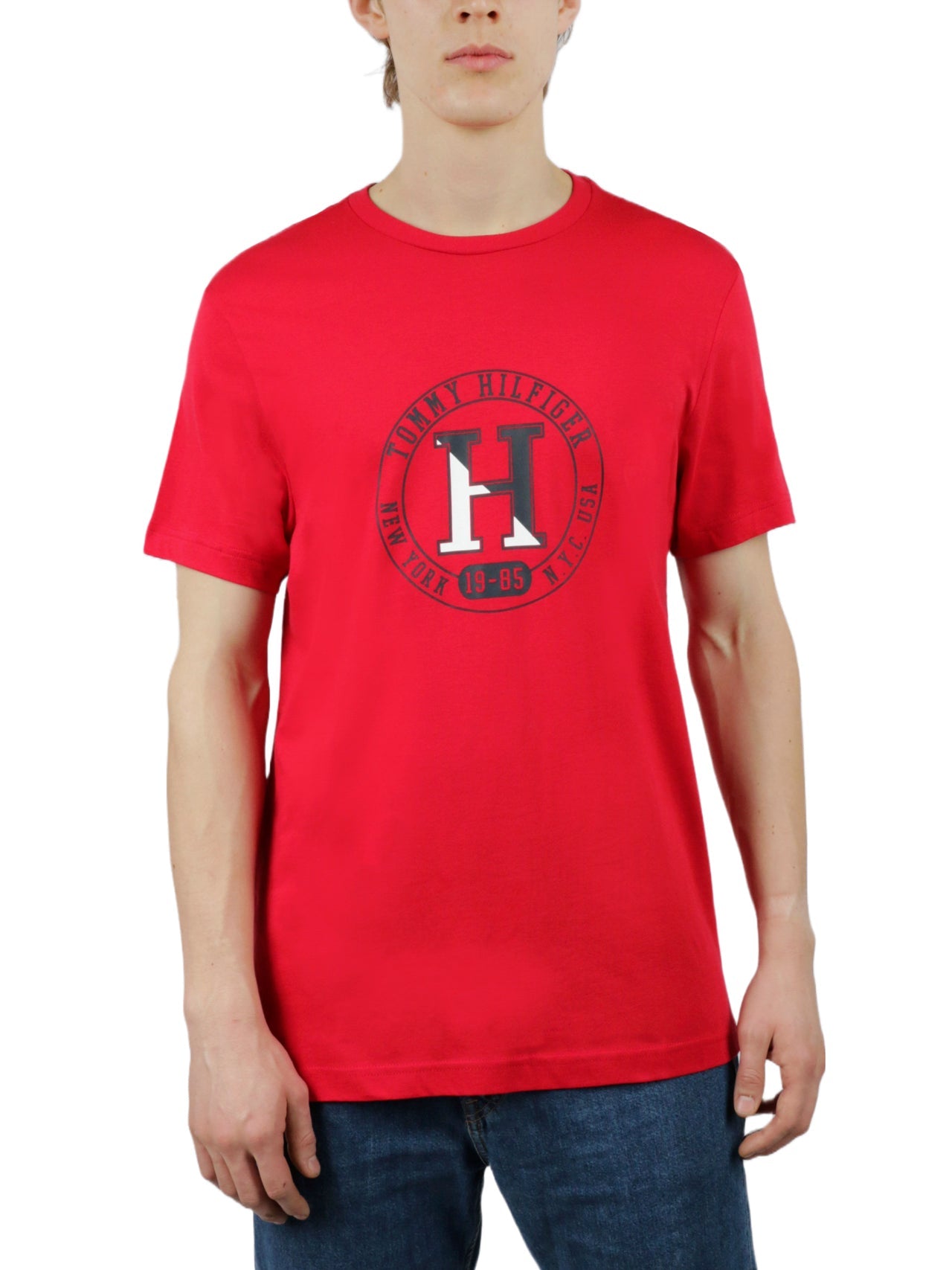 Short Sleeves Cotton Graphic Crew Neck - Image 7