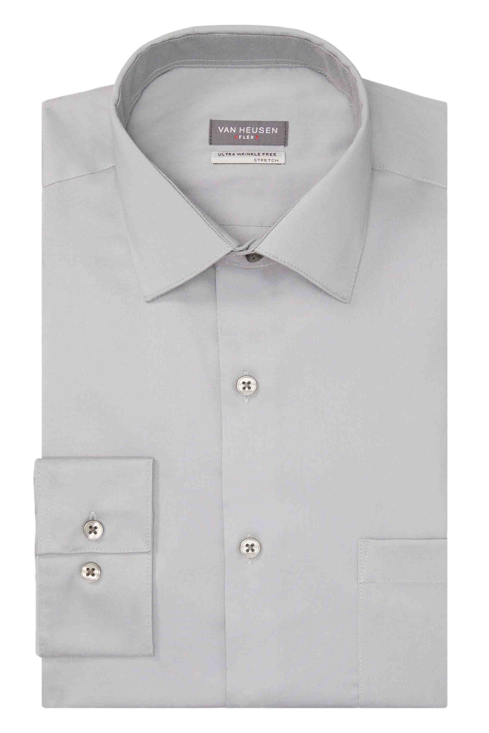 Van Heusen Regular Fit Ultra Wrinkle Free Stretch FLEX Solid - Image 6